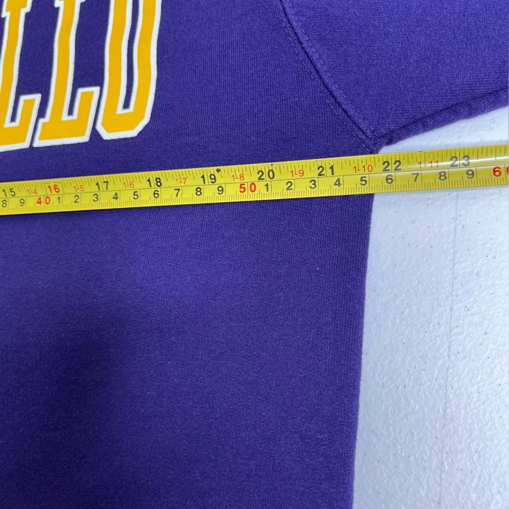 Vintage Champion University of Montevallo Purple Gold Sweatshirt Unisex Medium - Picture 8 of 10